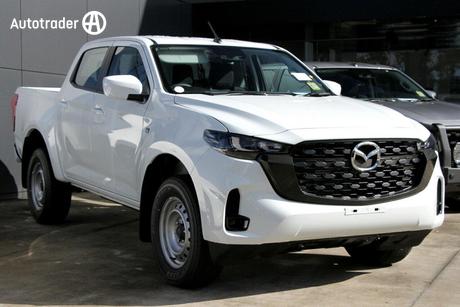White 2026 Mazda BT-50 Dual Cab Pick-up Xt (4X4)