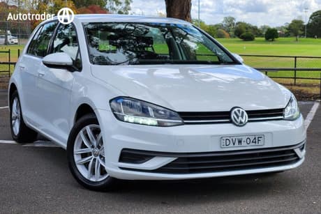 White 2018 Volkswagen Golf Hatchback 110 Tsi