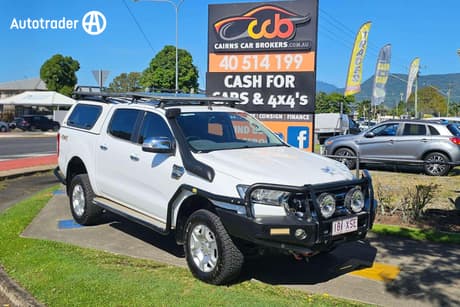 White 2017 Ford Ranger Dual Cab Utility Xlt 3.2 (4X4)