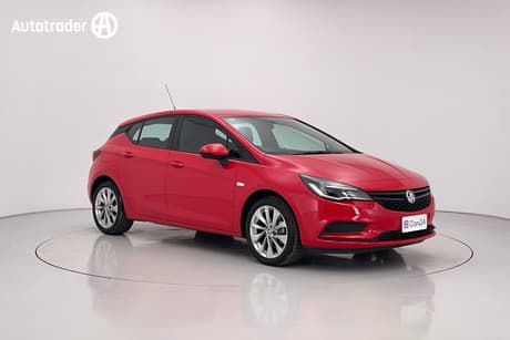 Red 2019 Holden Astra Hatchback R