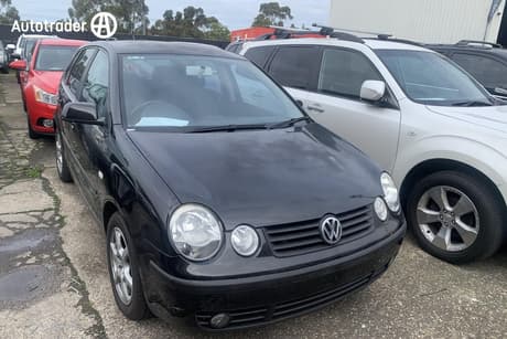 Black 2004 Volkswagen Polo Hatchback Elite