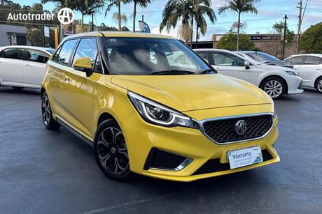 Yellow 2019 MG MG3 Hatchback Excite
