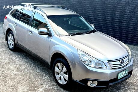 Silver 2011 Subaru Outback Wagon 2.5I