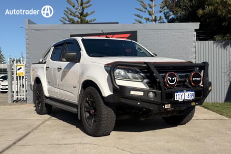 White 2017 Holden Colorado Ute Tray STORM (4X4) RG MY18