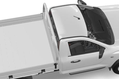 White 2026 Mitsubishi Triton Cab Chassis Glx (4X2)