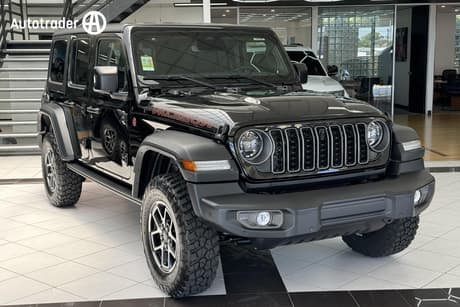 Black 2025 Jeep Wrangler Unlimited Hardtop Rubicon (4X4)
