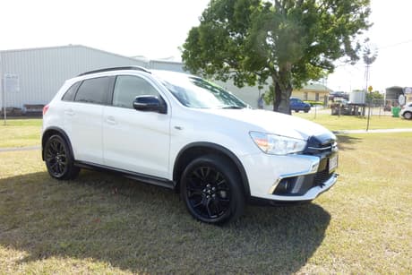 White 2018 Mitsubishi ASX Wagon Black Edition (2Wd)