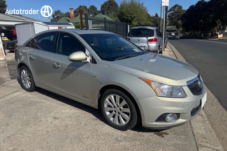 Beige 2011 Holden Cruze Sedan Cdx