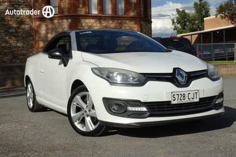 White 2012 Renault Megane Cabriolet Dynamique