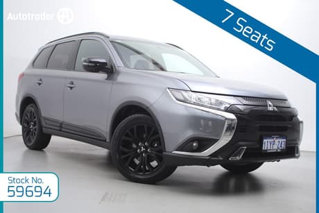2018 Mitsubishi Outlander Black Edition 7 Seat (2Wd) Zl My19