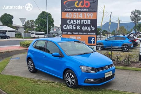 Blue 2016 Volkswagen Polo Hatchback 66 Tsi Trendline