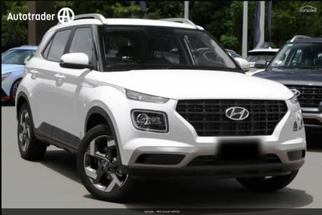 White 2026 Hyundai Venue SUV VENUE