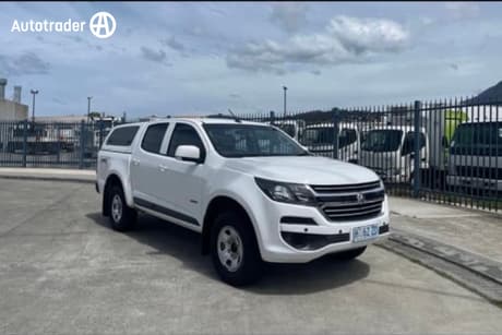 White 2018 Holden Colorado Crew Cab Pickup Ls (4X4) (5Yr)