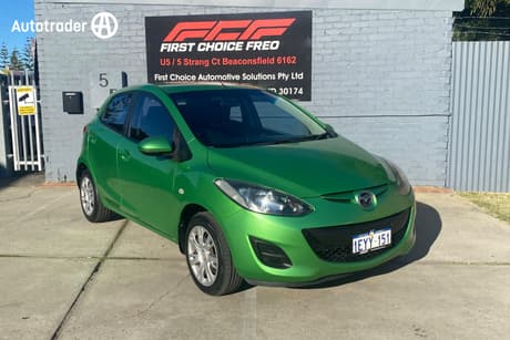 Green 2012 Mazda 2 Hatchback Neo