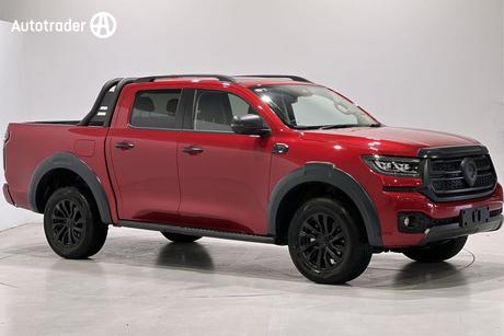 Red 2026 GWM Cannon Dual Cab Utility Vanta (4X4)
