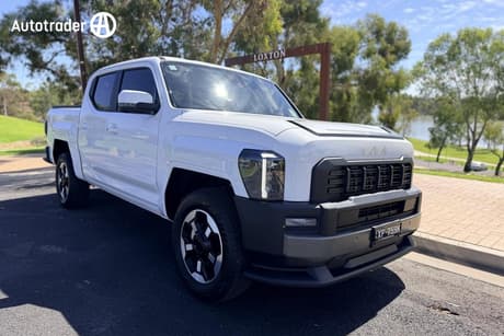 White 2025 Kia Tasman Double Cab Pick Up Sx (4X4) (Std) Body Fender