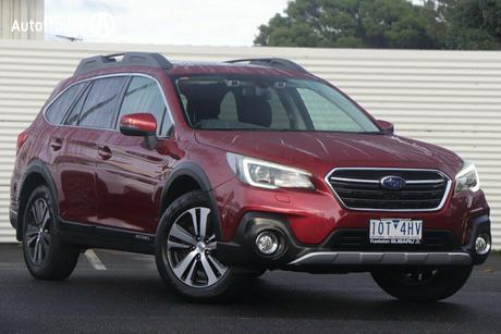 Red 2019 Subaru Outback Wagon 2.5I Premium