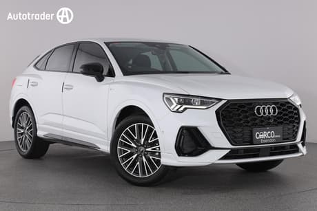 White 2022 Audi Q3 Sportback 35 Tfsi S Line