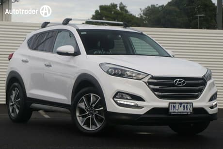 White 2018 Hyundai Tucson Wagon Elite (Fwd)