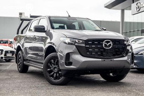 Grey 2026 Mazda BT-50 Dual Cab Pick-up Boss (4X4)