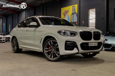 White 2020 BMW X4 Coupe M40I