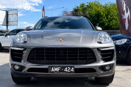 Grey 2015 Porsche Macan Wagon S Diesel