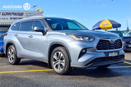 Blue 2021 Toyota Kluger Wagon Gxl 2Wd