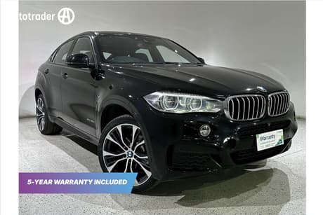 Black 2015 BMW X6 Coupe Xdrive 40D