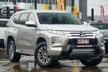 Silver 2021 Mitsubishi Pajero Sport Wagon Glx (4X4) 5 Seat