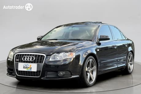 Black 2006 Audi A4 Sedan 2.0 Tfsi S-Line