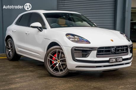 White 2024 Porsche Macan Wagon S