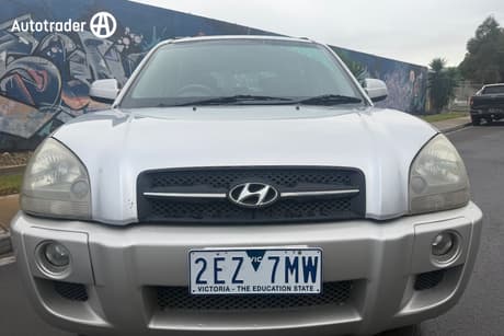 Silver 2006 Hyundai Tucson Wagon City