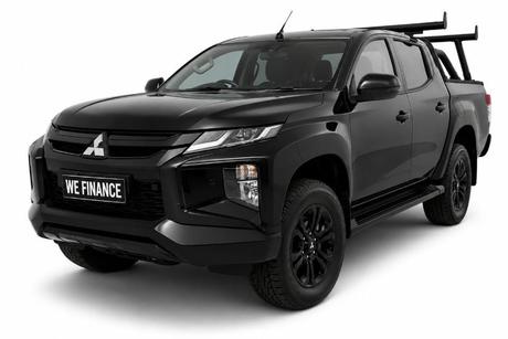 Black 2021 Mitsubishi Triton Double Cab Pick Up Gsr (4X4)