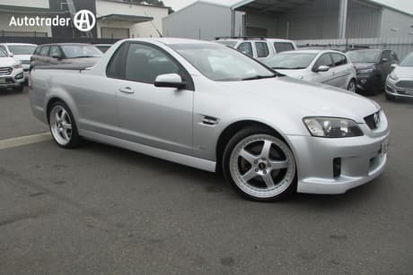 Silver 2008 Holden Commodore Utility Ss-V
