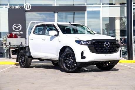 White 2026 Mazda BT-50 Dual Cab Chassis Xt (4X2)