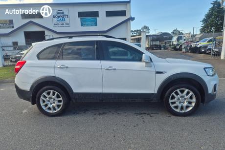 White 2017 Holden Captiva Wagon Active 7 Seater
