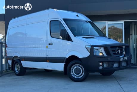 White 2016 Mercedes-Benz Sprinter Van 416Cdi Mwb