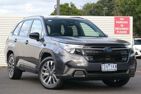 Grey 2026 Subaru Forester Wagon Hybrid Sport (Awd)