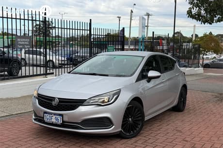 Silver 2017 Holden Astra Hatchback R
