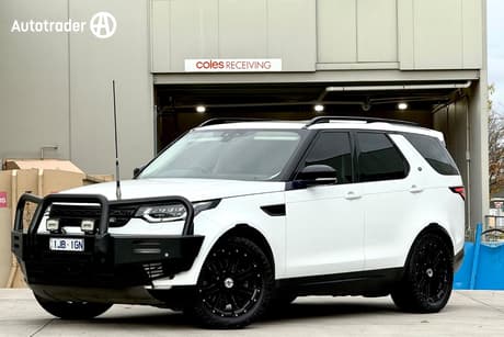 White 2017 Land Rover Discovery Wagon Td6 Hse