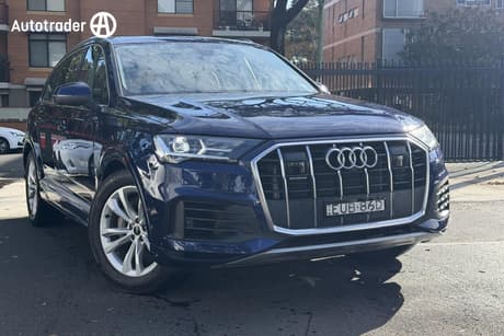 Blue 2022 Audi Q7 Wagon 45 Tdi Quattro Mhev