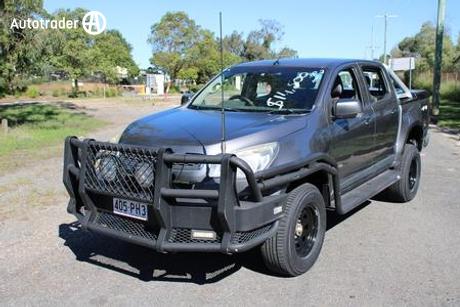Grey 2013 Holden Colorado Crew Cab Pickup Lt (4X4)
