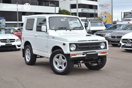 White 1993 Suzuki Jimny SUV JA11 WAGON 3DR AUTO 3SP 0.7I