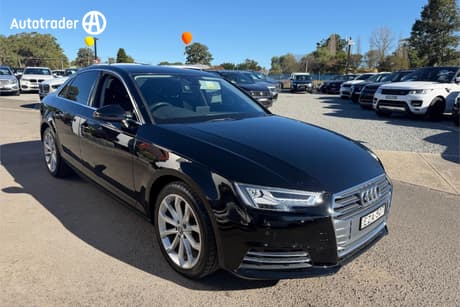 Black 2017 Audi A4 Sedan 1.4 Tfsi S Tronic Sport