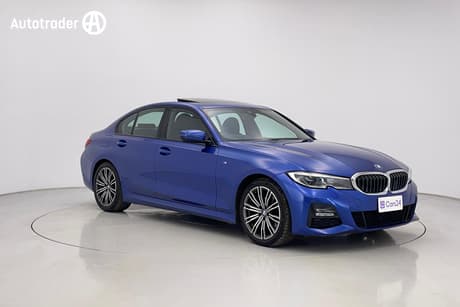 Blue 2021 BMW 320I Sedan M Sport