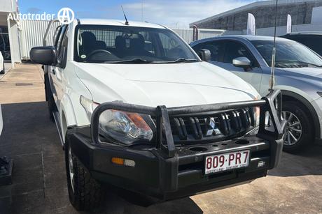 White 2018 Mitsubishi Triton Dual Cab Utility Glx Plus (4X4)