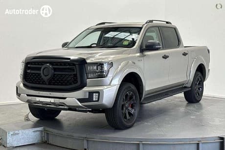 Grey 2026 GWM Cannon Alpha Dual Cab Utility Ultra Phev (4X4)