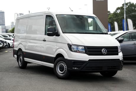 White 2026 Volkswagen Crafter Commercial 35 TDI410 4WD