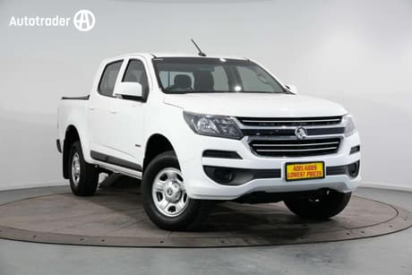 White 2019 Holden Colorado Crew Cab Chassis Ls (4X2)