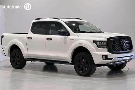 White 2026 GWM Cannon Alpha Dual Cab Utility Ultra Phev (4X4)
